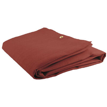 Welding Blanket, 0.04 In Thk, 32 Oz., Fiberglass, Red