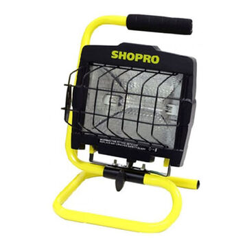 Portable Work Light, Halogen, Aluminum Die Cast