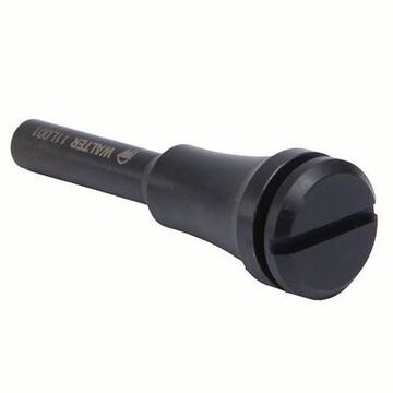 Cut-off Flush Mandrel, 1/4 In, Steel, For 2 In Wheels