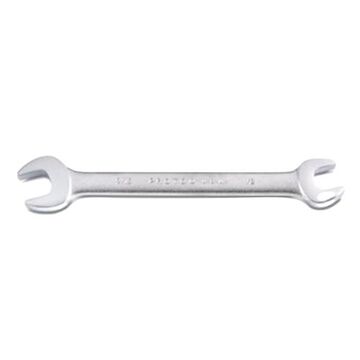 Wrench, 1/2 x 9/16 in, Open End, 7 in lg