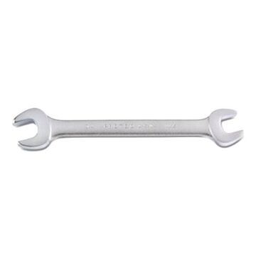 Wrench, 11/16 x 3/4 in, Open End, 8-7/8 in lg