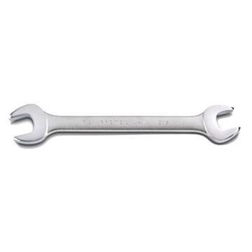 Wrench, 13/16 x 7/8 in, Open End, 10-1/8 in lg