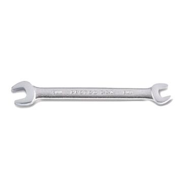 Wrench, 8 x 9 mm, Open End, 130.1 mm lg