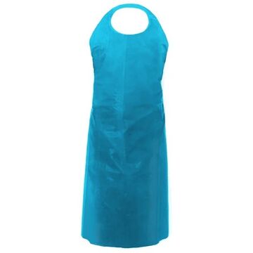 Apron, Polyethylene,15 Mil, Blue