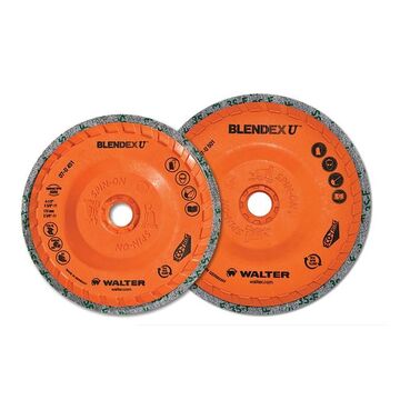 Finishing Cup Disc, 5 In, 5/8 In - 11, 3sf, 10500 Rpm