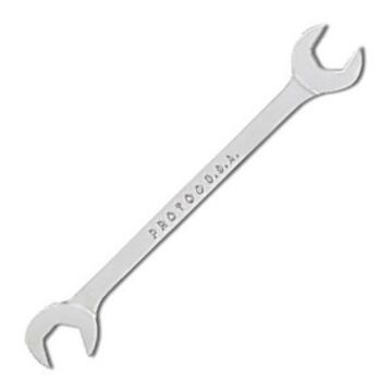 Angle Wrench, 15 Mm, Open End, 12 Points, 5-15/16 In Lg