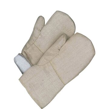 Mitt High Heat, One Size, Beige, Fiberglass Palm/backing