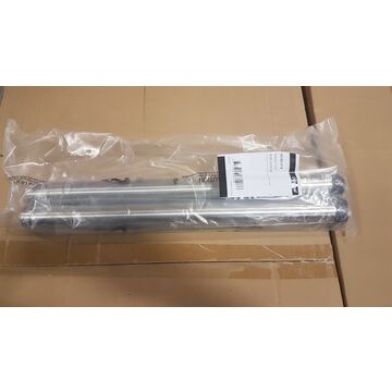 Kit tubes rallonge pour aspirateur, aluminium, D38