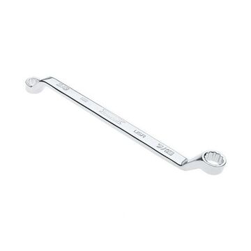 Offset Double Box Wrench, 3/8 X 7/16 In, 12 Points, 7-1/2 In Lg