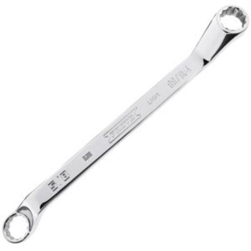 Offset Double Box Wrench, 3/4 X 7/8 In, 12 Points, 11-1/2 In Lg