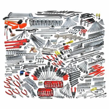 Technician Maintenance Master Set, 1/4, 3/8, 1/2, 3/4 In Drive, 613 Pieces