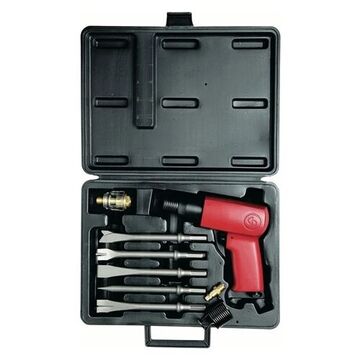 Pneumatic Air Hammer Kit, 19 mm dia, 3000 bpm, 67 mm lg Stroke