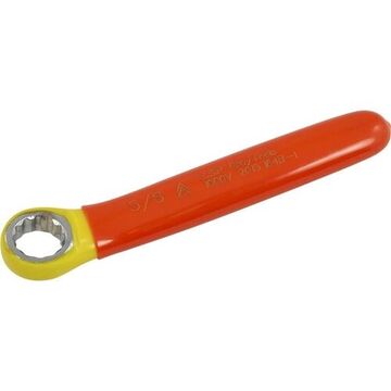 Insulated Box End Wrench, 5/8 In Opening, 12-point, 6-3/4 In Lg