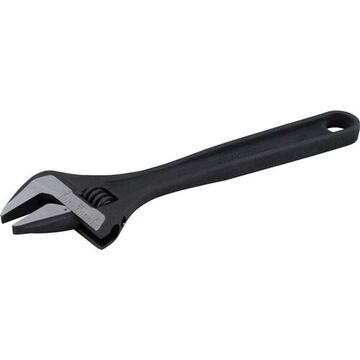 Heavy Duty Adjustable Wrench, 1.08 in Opening, 8 in lg