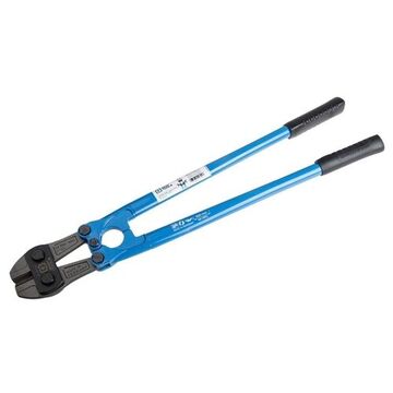 Heavy-Duty Bolt Cutter, 7/16 in Cut Capacity, 5 in lg Blade, Oval Steel Tube, Chrome-Vanadium Steel
