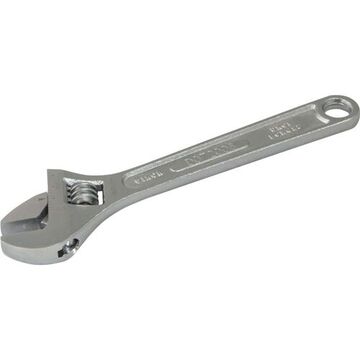 Wrench Adjustable, 0.8 In Opening, 6 In Lg