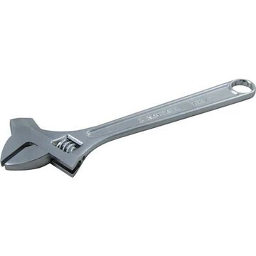 Miner Adjustable Wrench, 1-3/4 in Opening, 12 in lg