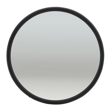 Miroir rond convexe, acier inoxydable