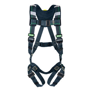 Full Body Arc Flash Harness, X-Large, 310 lb, Black