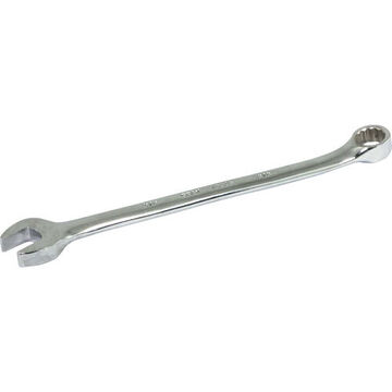 SAE Combination Wrench, 3/8 in Opening, Combination, 12-Point, 6 in lg, 15 deg