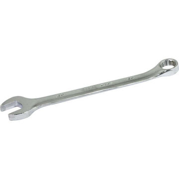 SAE Combination Wrench, 9/16 in Opening, Combination, 12-Point, 7.5 in lg, 15 deg