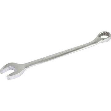 SAE Combination Wrench, 7/8 in Opening, Combination, 12-Point, 11.5 in lg, 15 deg