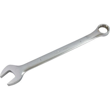SAE Combination Wrench, 1 in Opening, Combination, 12-Point, 13.25 in lg, 15 deg