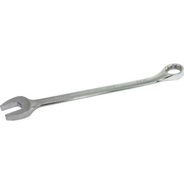 SAE Combination Wrench, 1-1/16 in Opening, 12-Point, 14.12 in lg, 15 deg