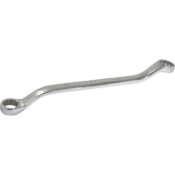 Uninsulated Box End Wrench, 5/8 X 11/16 In Opening, Straight, 12-point, 10.5 In Lg, 15 Deg