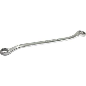 Uninsulated Box End Wrench, 3/4 X 25/32 In Opening, Straight, 12-point, 12.7 In Lg, 15 Deg