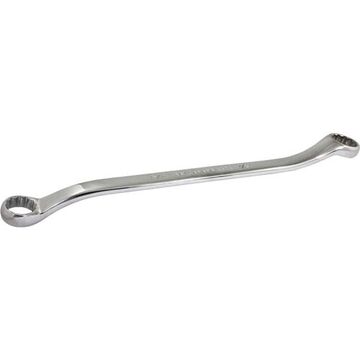 Uninsulated Box End Wrench, 13/16 X 7/8 In Opening, Straight, 12-point, 13 In Lg, 15 Deg