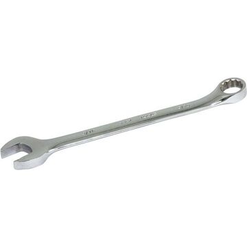 Combination Wrench, 9/16 in Opening, Combination, 12-Point, 7.5 in lg, 15 deg