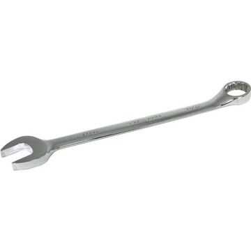 Combination Wrench, 1-1/16 in Opening, Combination, 12-Point, 14.12 in lg, 15 deg