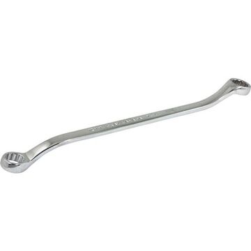Uninsulated Box End Wrench, 12 X 13 Mm Opening, Straight, 12-point, 8.9 In Lg, 15 Deg