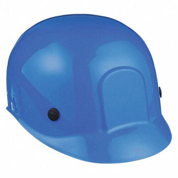 Bump Cap, 6-1/2 To 8 In Fits Hat, Blue, Polyethylene, Pinlock