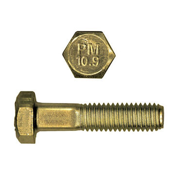 Cap Screw, 1/4 in, 18.8 Stainless Steel, Zinc, Square/Slotted