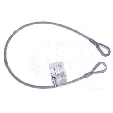 Anchor Cable Sling, 3 ft lg, 5000 lb