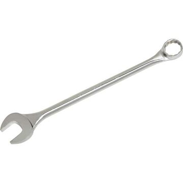 Combination Wrench, 1-3/4 in Opening, Combination, 12-Point, 24 in lg