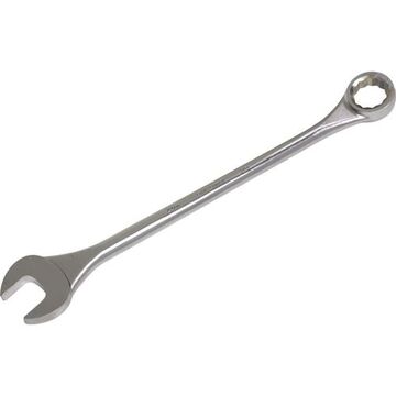 Combination Wrench, 2-1/16 in Opening, Combination, 12-Point, 30 in lg, 10 deg