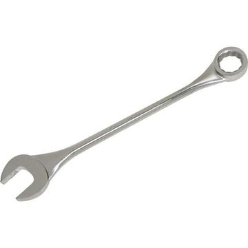Combination Wrench, 2-5/8 in Opening, Combination, 12-Point, 35 in lg, 10 deg