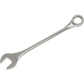 Combination Wrench, 2-13/16 in Opening, Combination, 12-Point, 33 in lg, 10 deg