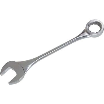 Combination Wrench, 3-3/4 in Opening, Combination, 12-Point, 38 in lg, 10 deg