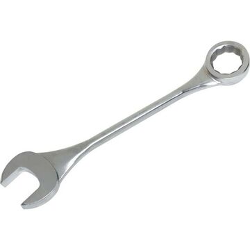 Combination Wrench, 3-7/8 in Opening, Combination, 12-Point, 38.5 in lg, 10 deg