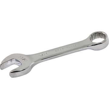 SAE Combination Wrench, 9/16 in Opening, Combination, 12-Point, 5.75 in lg, 15 deg