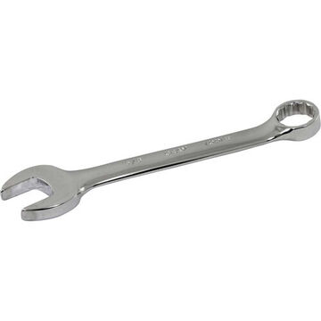 SAE Combination Wrench, 5/8 in Opening, Combination, 12-Point, 6.12 in lg, 15 deg
