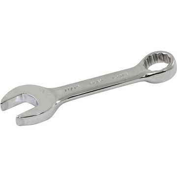 SAE Combination Wrench, 11/16 in Opening, Combination, 12-Point, 6.5 in lg, 15 deg