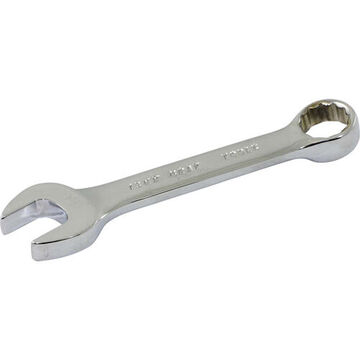 Metric Combination Wrench, 13 mm Opening, Combination, 12-Point, 133 mm lg, 15 deg