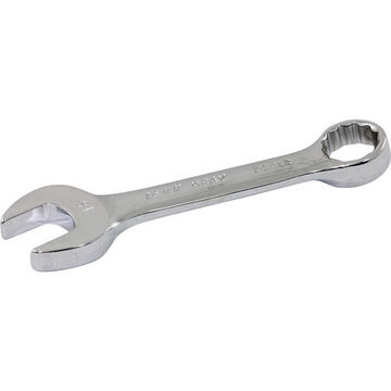 Metric Combination Wrench, 16 mm Opening, Combination, 12-Point, 155 mm lg, 15 deg