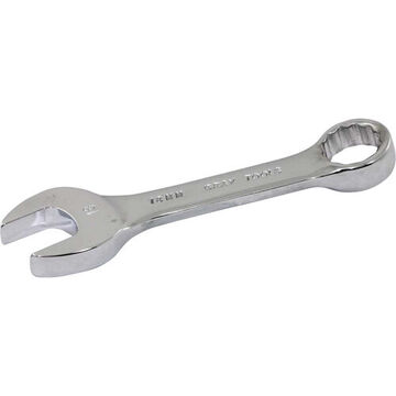 Metric Combination Wrench, 18 mm Opening, Combination, 12-Point, 165 mm lg, 15 deg