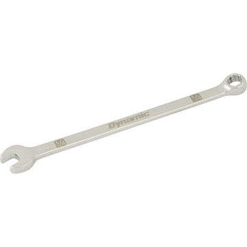Combination Wrench, 1/4 in Opening, 12-Point, 5.04 in lg, 15 deg
